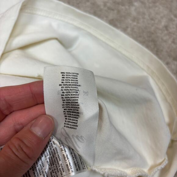 YoungLA W462 Ravage Tee Distressed Oversized Twofer Shirt Women's M - Picture 9 of 10